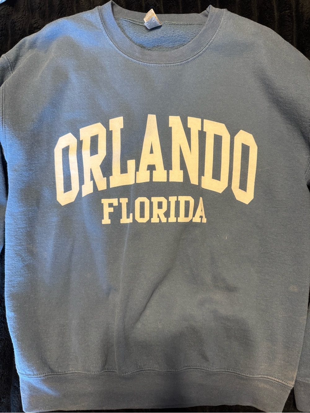 Orlando Florida Blue Crewneck Sweater